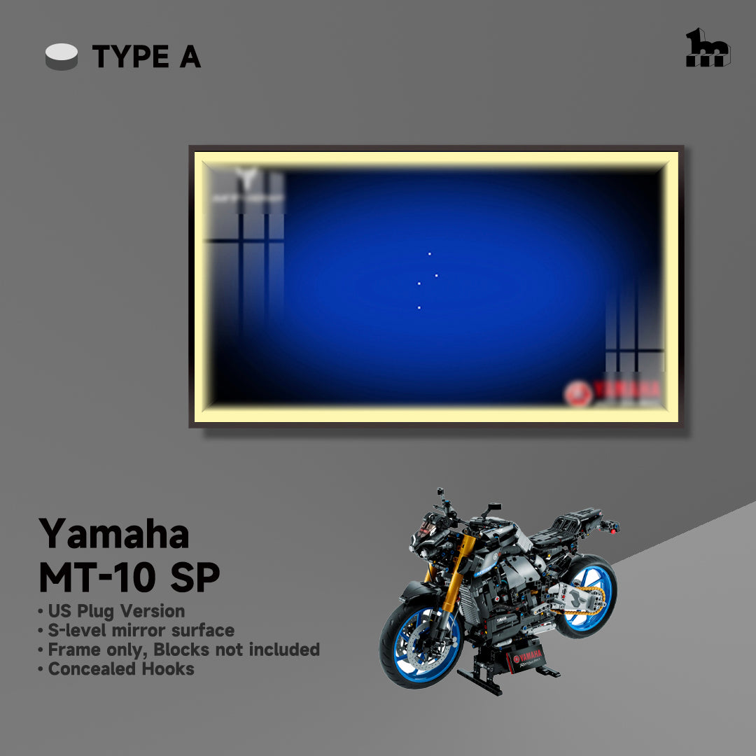 Display Frame for LEGO® TECHNIC™ Yamaha MT-10