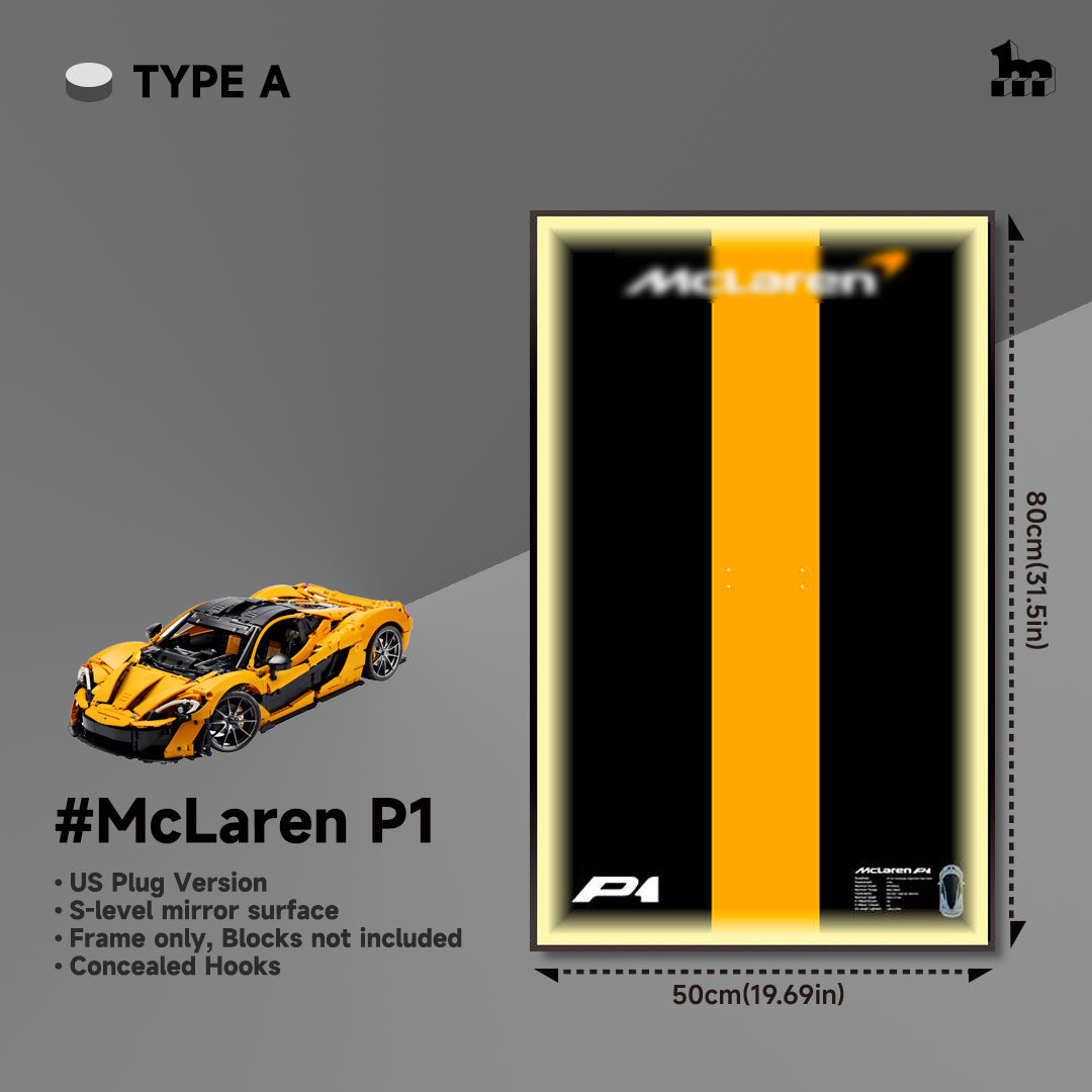 Car Display Frame For LEGO® TECHNIC™ McLaren P1 42172
