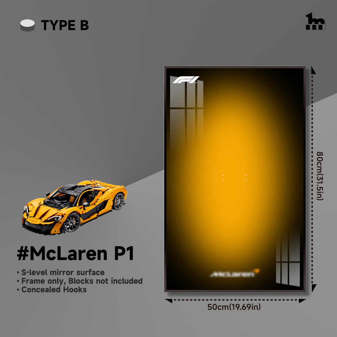 Car Display Frame For LEGO® TECHNIC™ McLaren P1 42172