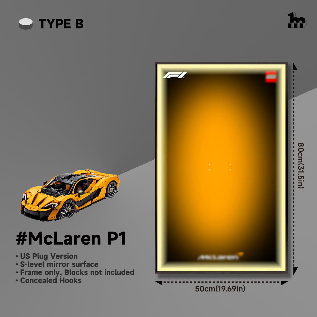 Car Display Frame For LEGO® TECHNIC™ McLaren P1 42172