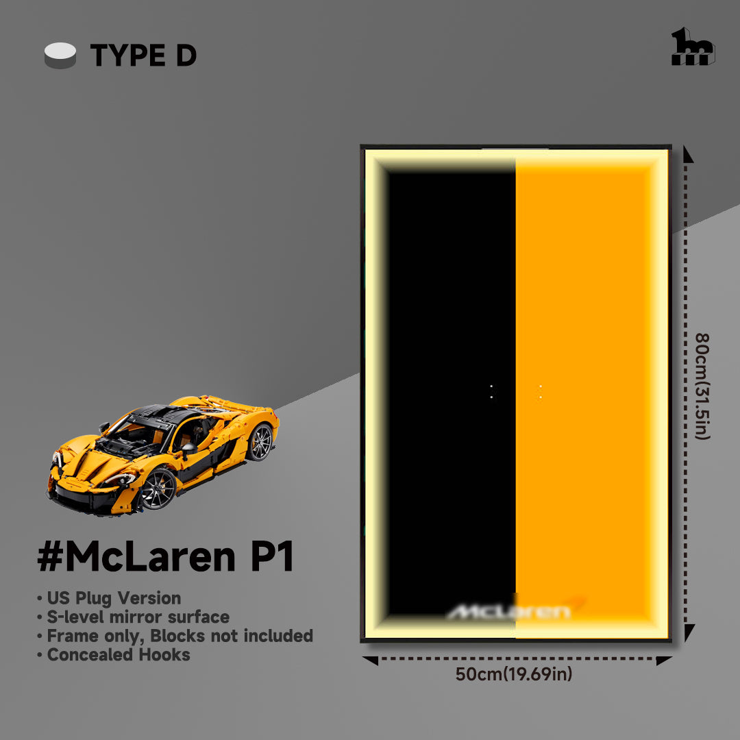 Car Display Frame For LEGO® TECHNIC™ McLaren P1 42172