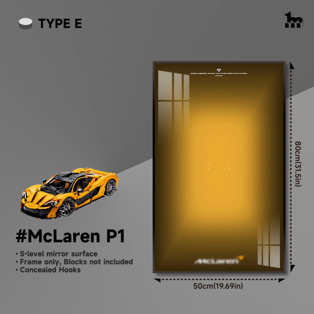 Car Display Frame For LEGO® TECHNIC™ McLaren P1 42172