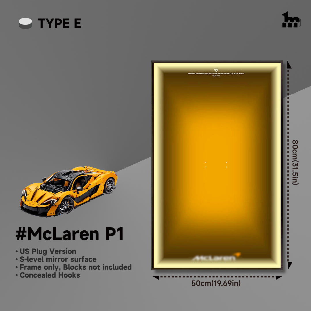 Car Display Frame For LEGO® TECHNIC™ McLaren P1 42172