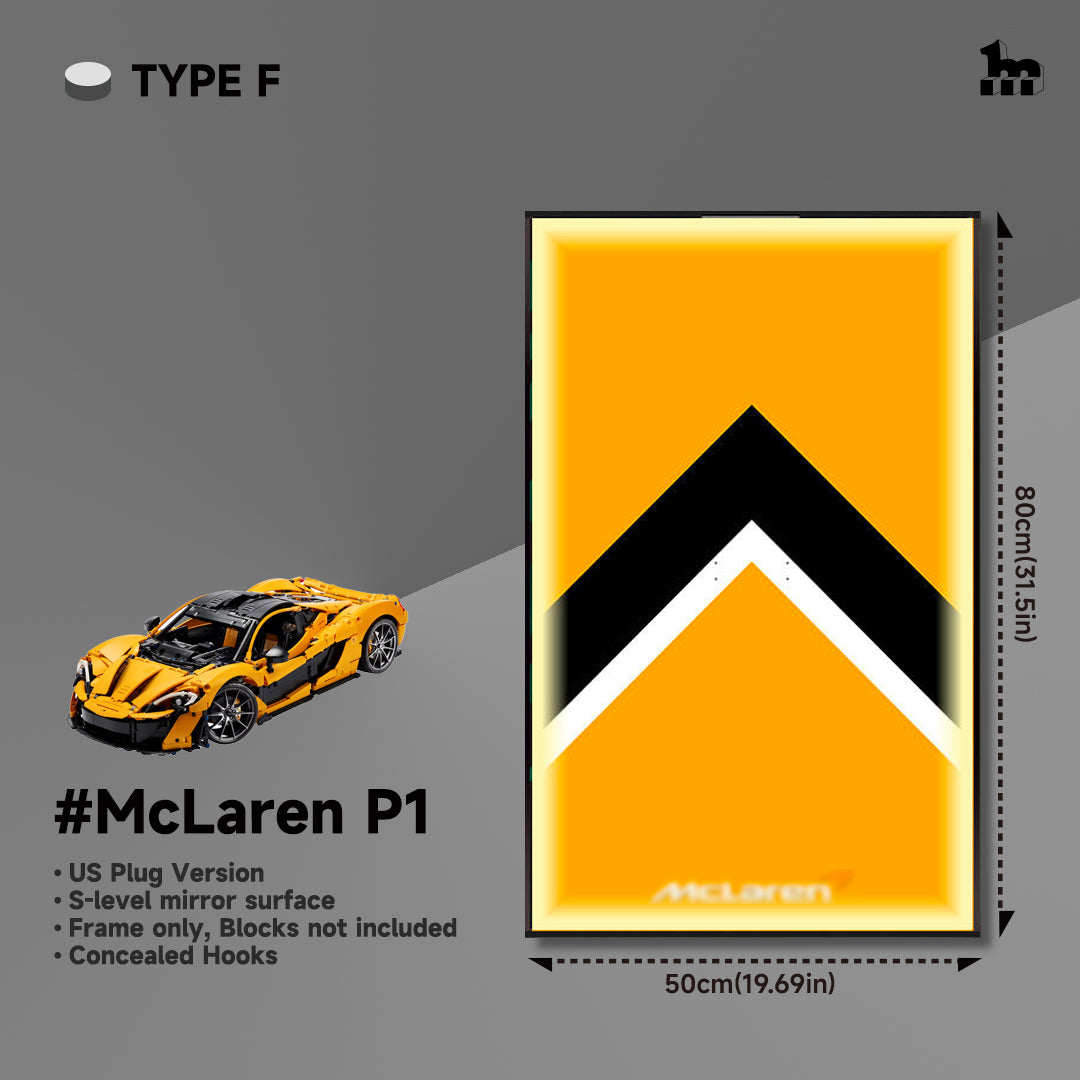 Car Display Frame For LEGO® TECHNIC™ McLaren P1 42172
