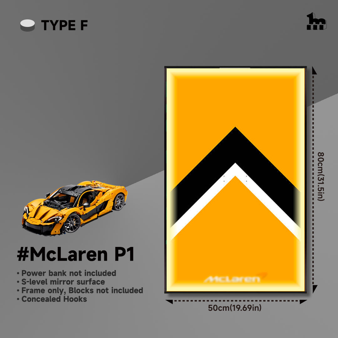 Car Display Frame For LEGO® TECHNIC™ McLaren P1 42172