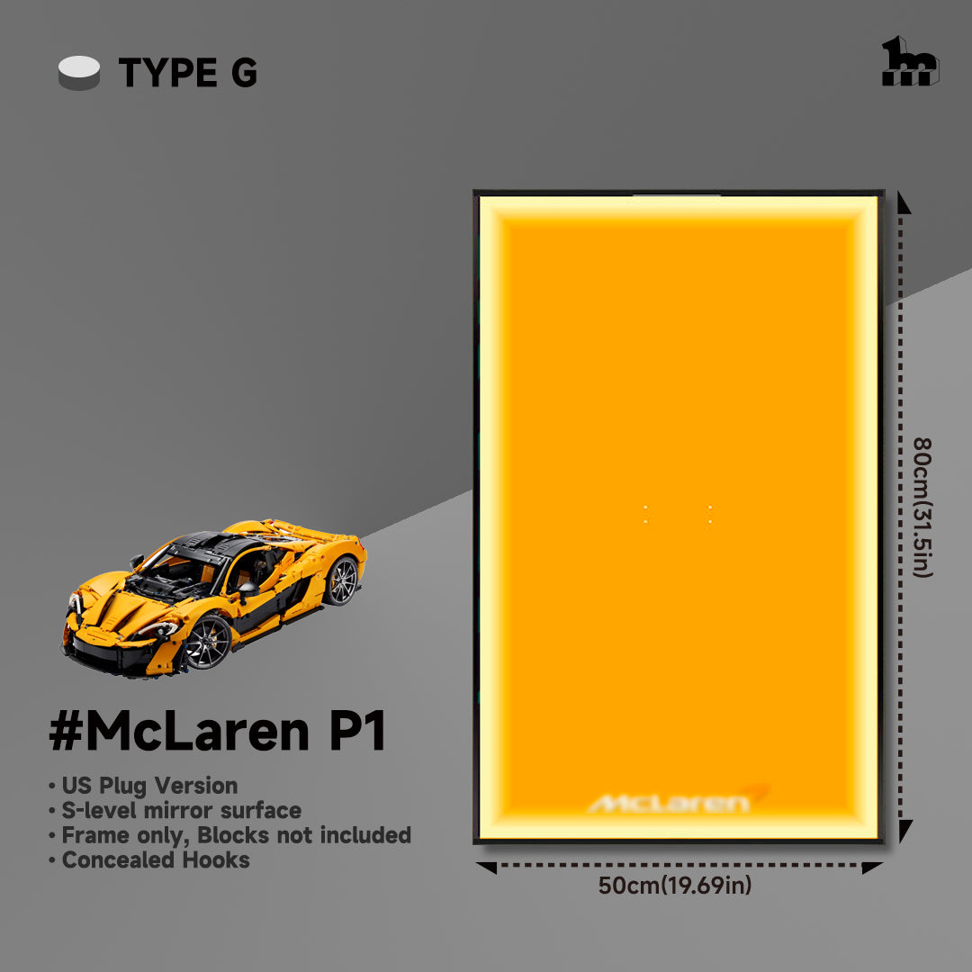 Car Display Frame For LEGO® TECHNIC™ McLaren P1 42172