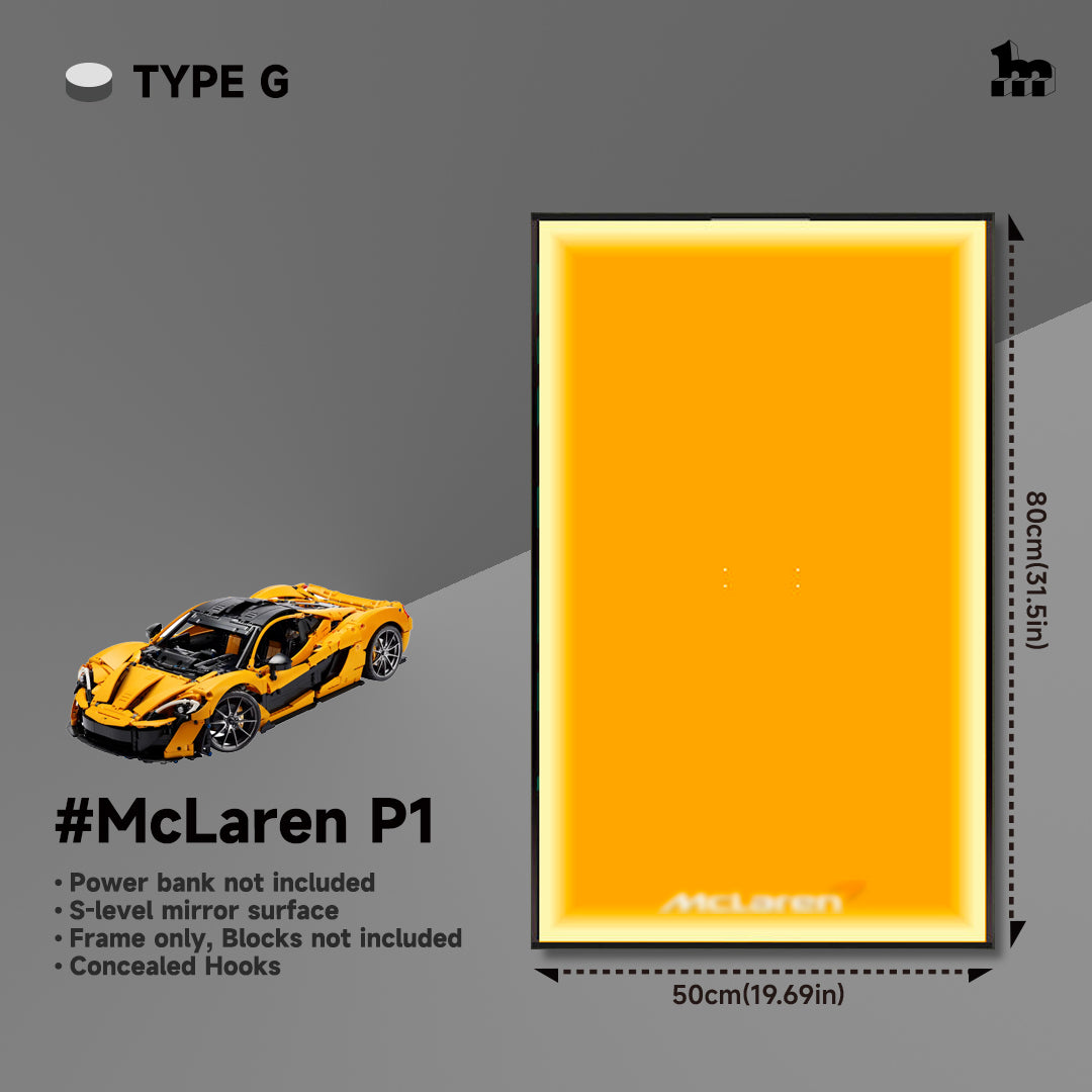 Car Display Frame For LEGO® TECHNIC™ McLaren P1 42172