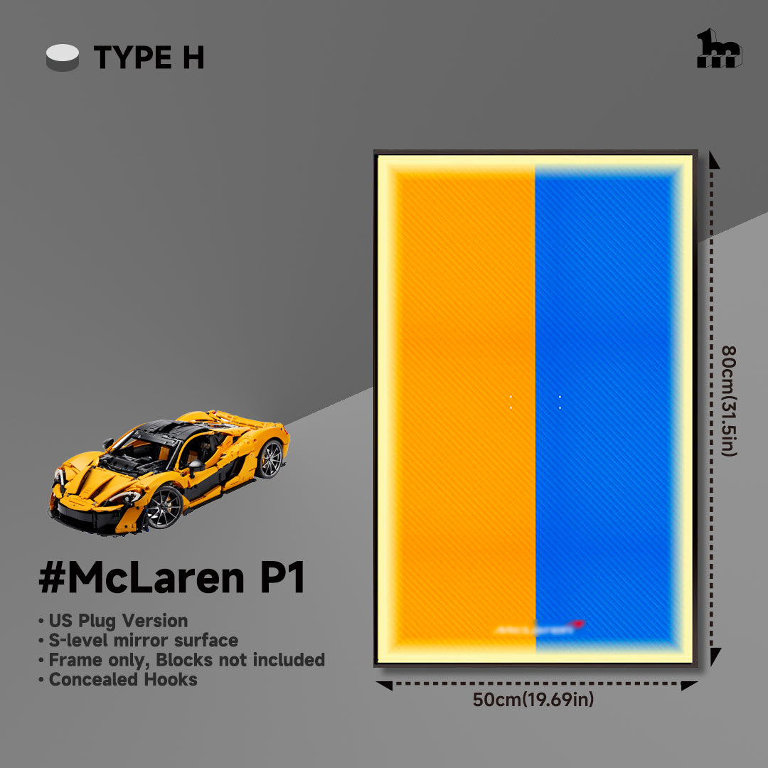 Car Display Frame For LEGO® TECHNIC™ McLaren P1 42172