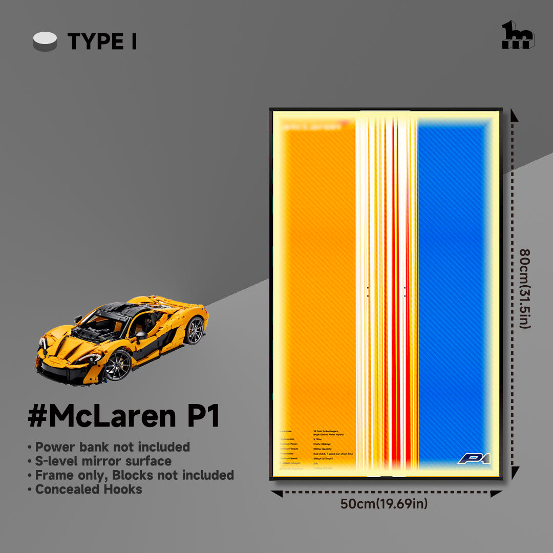Car Display Frame For LEGO® TECHNIC™ McLaren P1 42172