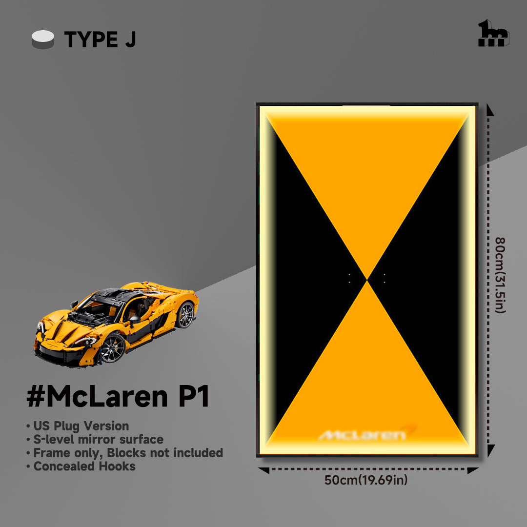 Car Display Frame For LEGO® TECHNIC™ McLaren P1 42172