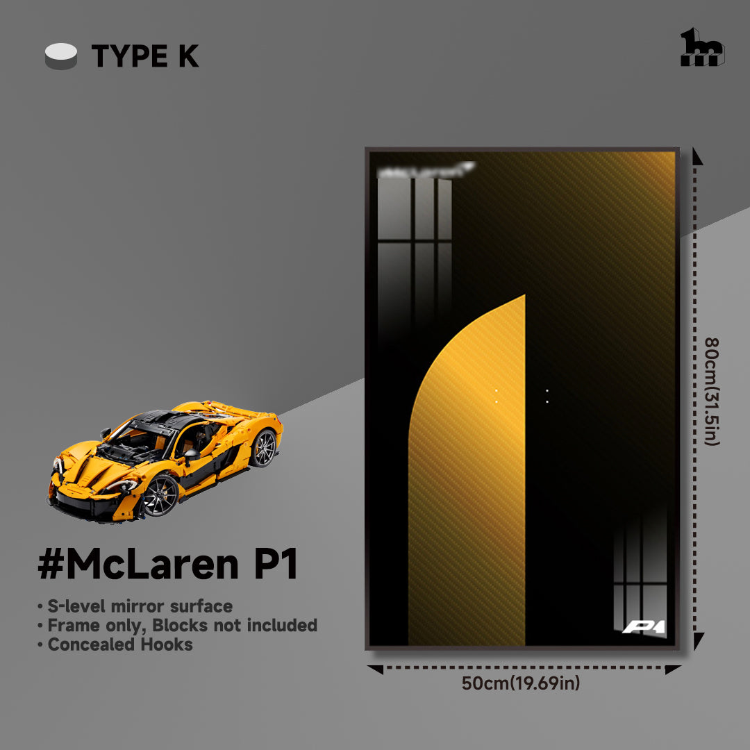 Car Display Frame For LEGO® TECHNIC™ McLaren P1 42172
