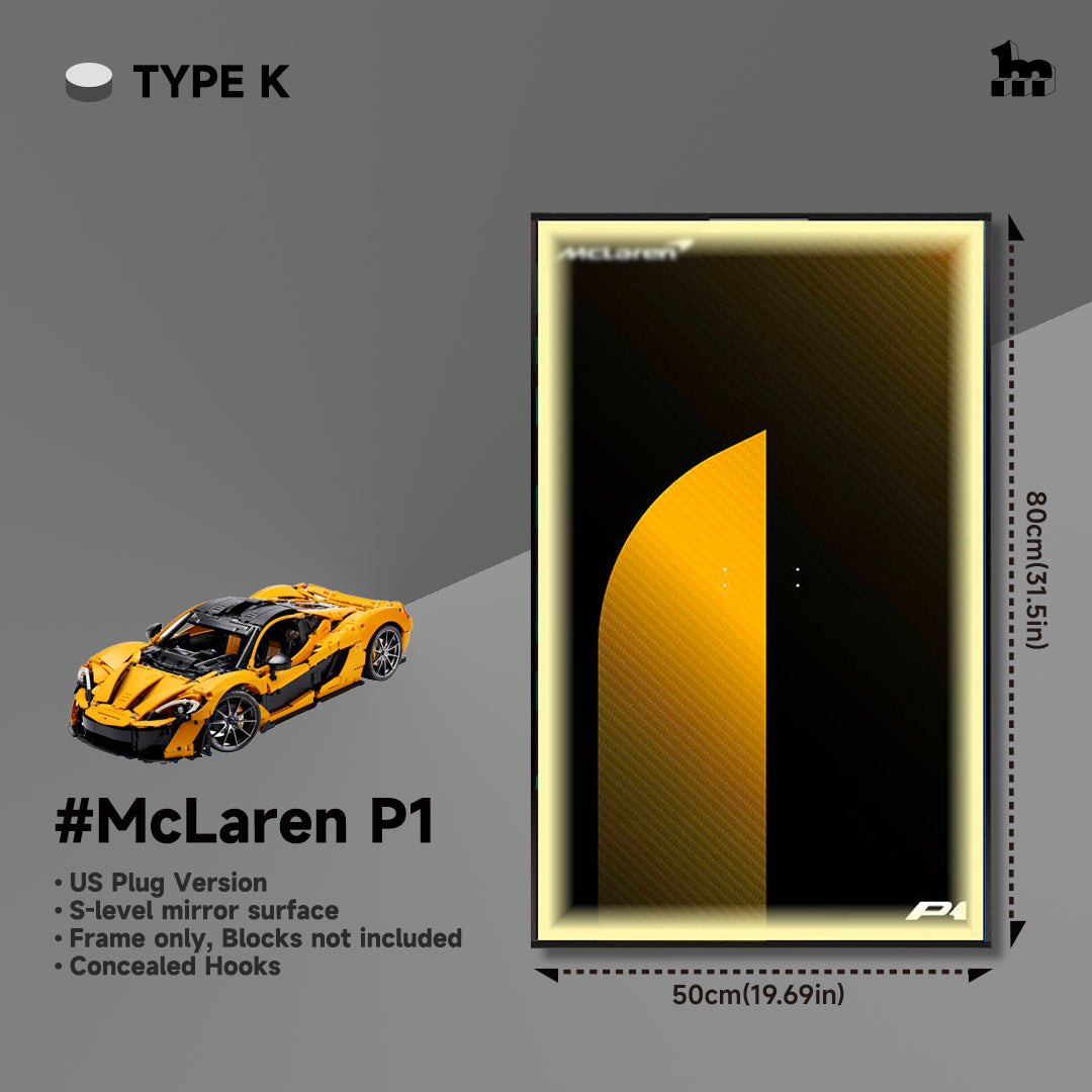 Car Display Frame For LEGO® TECHNIC™ McLaren P1 42172