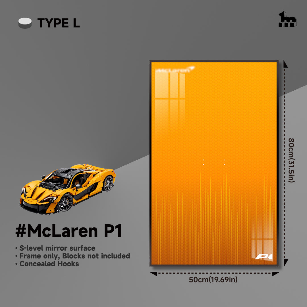 Car Display Frame For LEGO® TECHNIC™ McLaren P1 42172