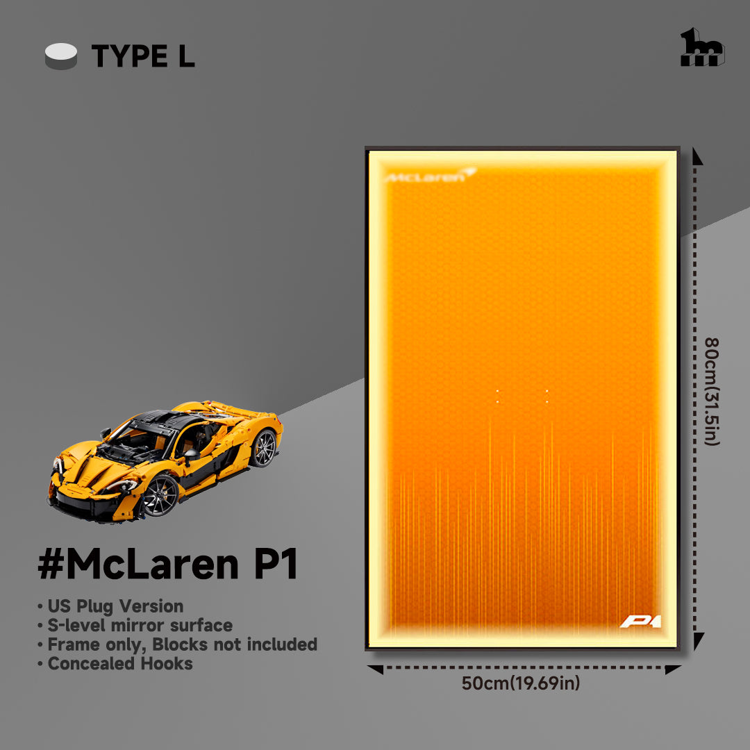 Car Display Frame For LEGO® TECHNIC™ McLaren P1 42172
