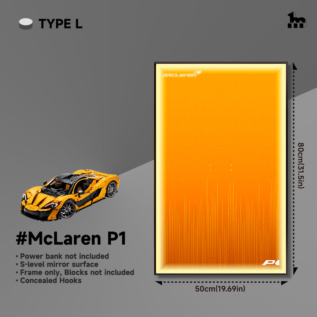 Car Display Frame For LEGO® TECHNIC™ McLaren P1 42172