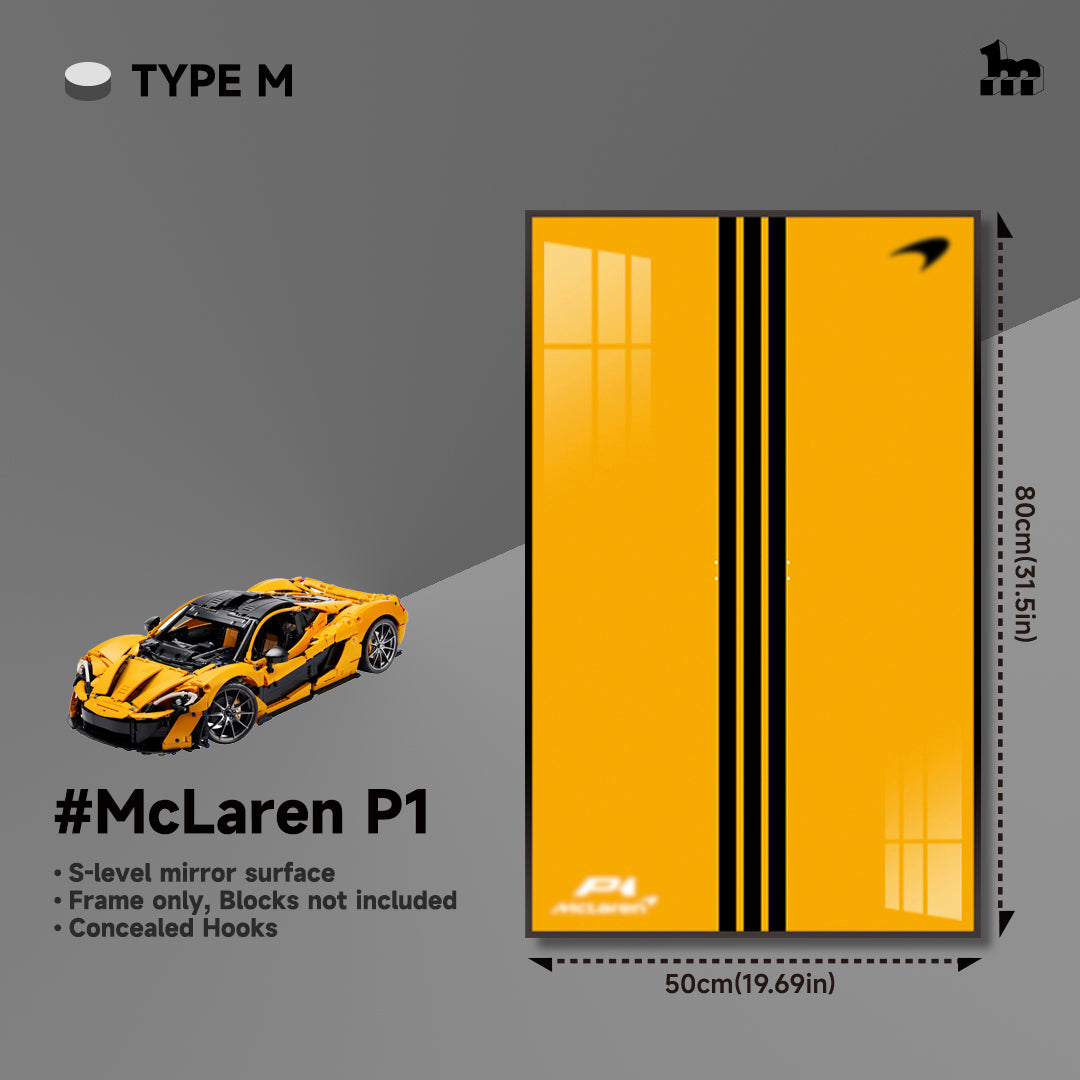 Car Display Frame For LEGO® TECHNIC™ McLaren P1 42172