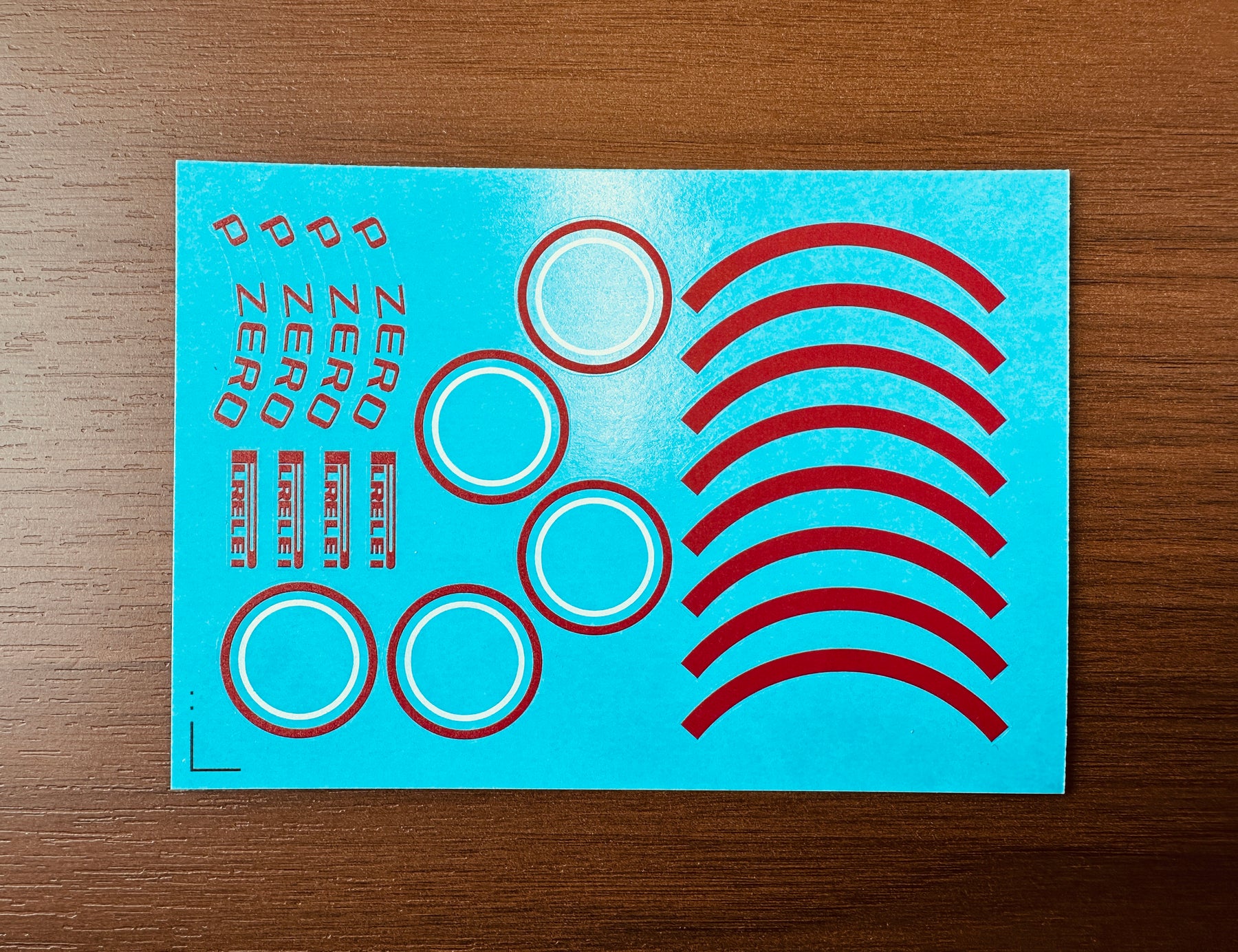 LEGO® Technic F1 Wheel Hub Decal