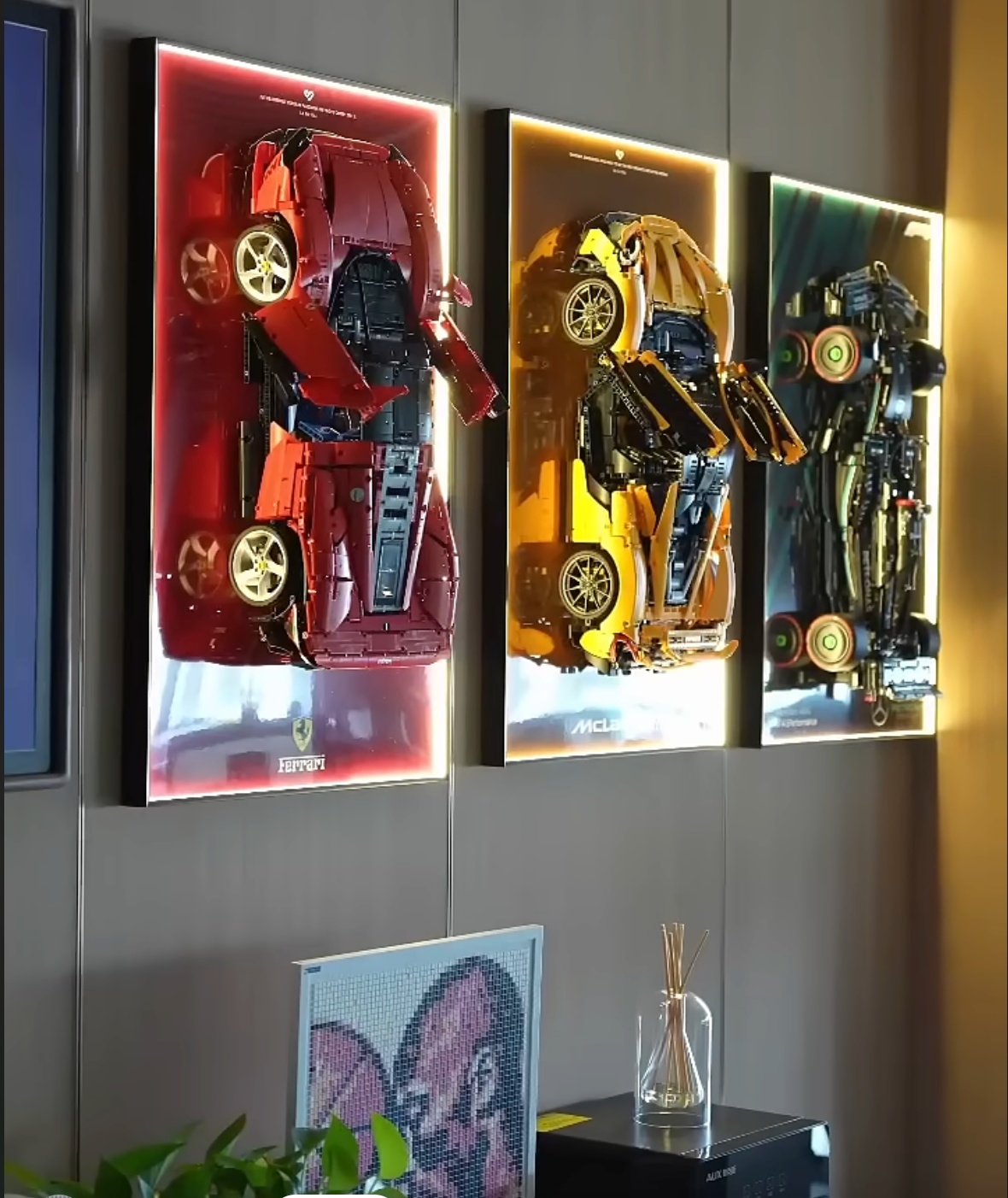 Car Display Frame For LEGO® TECHNIC™ McLaren P1 42172