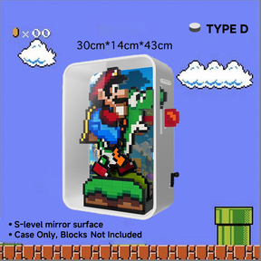 Display case for  LEGO®  Mario and Yoshi 71438