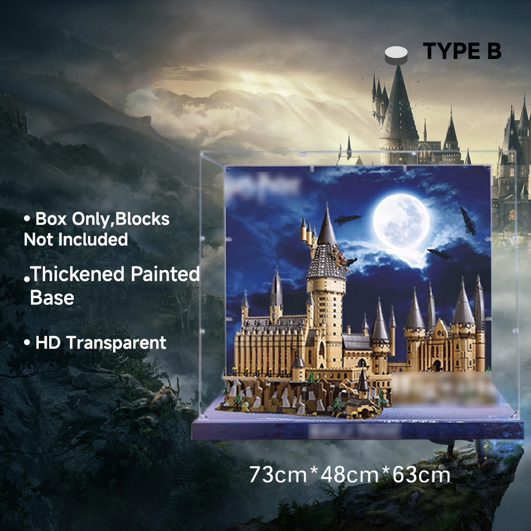 Display Case For LEGO® Hogwarts™ Castle Acrylic Display Case 71043